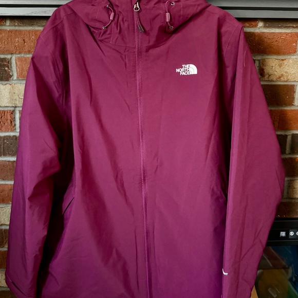 The North Face Carto Triclimate Jacket Women 3XL Boysenberry Ski Winter Coat NEW - Picture 5 of 5